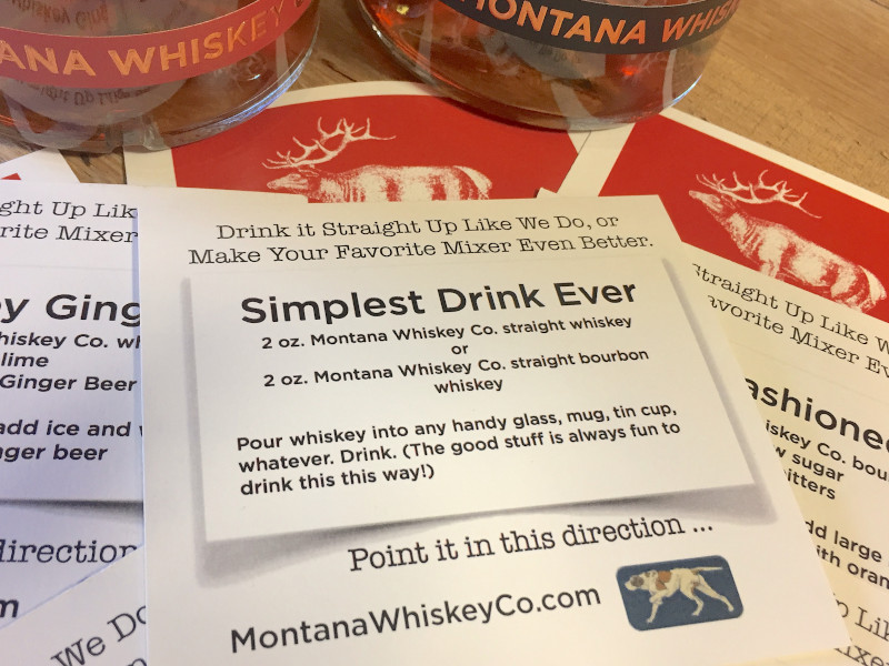 Simple Drink Recipe-Montana Whiskey Co.